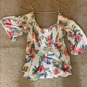 Hollister Off the Shoulder Blouse